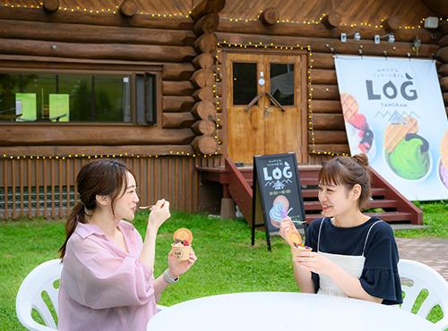 山の小さなジェラート屋さん LOG